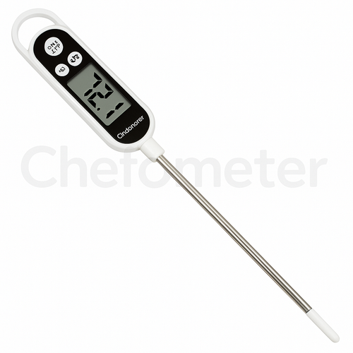 Digital Kitchen Food Thermometer – Water, Oil, Meat, BBQ, Oven, and Cooking Probe Tool